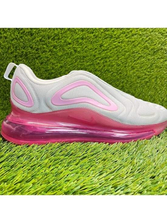 Nike Shoes - Nike Air Max 720 Low Womens Size 11 White Pink Athletic Running Shoes Sneakers